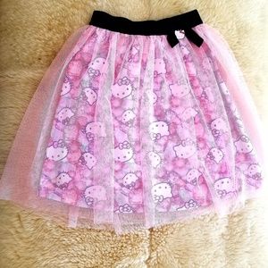 Hello Kitty Girls Skirt Sz S/Small